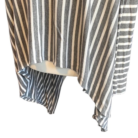 BCBGMAXAZRIA Striped Draped Cardigan - Picture 5 of 8